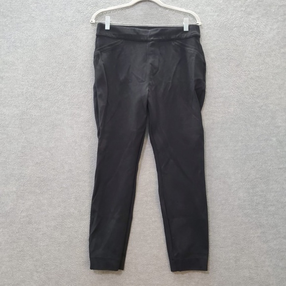 Spanx by Sara Blakely Women Activewear‎ Pants Large Black Leggings Cropped